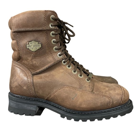 Harley-Davidson Other - Harley Davidson Casper Leather 8 inch Motorcycle Biker Boots 94044